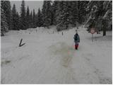 Kranjski Rak - Kapela Marije Snežne (Velika planina)